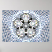 Erde und Venus pro Martineau Poster (Vorne)