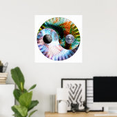 Erde und Weltraum Poster (Heimbüro)