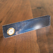 Erde und Weltraumforschung Namensplakette (Seite)