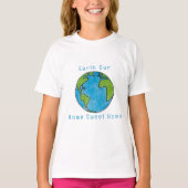 Erde Unser Zuhause T-Shirt (Vorderseite)