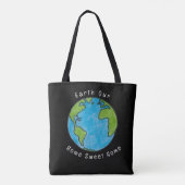 Erde Unser Zuhause Tasche (Rückseite)