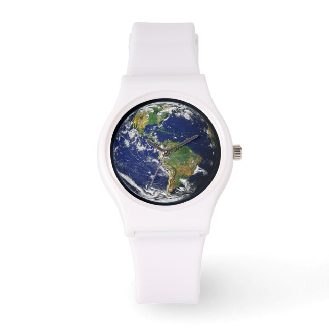 Erde Unsere Weltuhren Armbanduhr (Vorderseite)