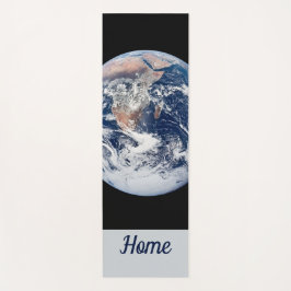 Erde, unsere Zuhause. Der blaue Marmor Yogamatte