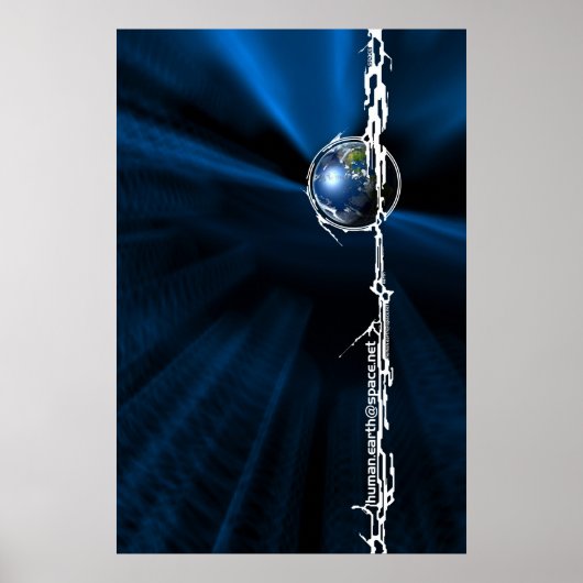 Erde v2 poster (Vorne)