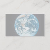 Erde Visitenkarte (Rückseite)