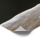 Erde vom Mond 2 Poster (Ecke)