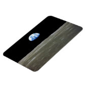 Erde vom Mond im Schwarzen Raum: Erde Magnet (Linke Seite)