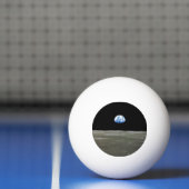 Erde vom Mond im Schwarzen Raum: Erde Tischtennisball (Netto)