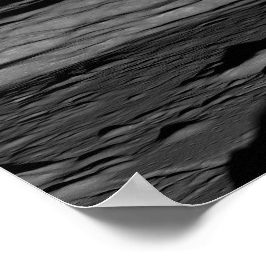 Erde vom Mond Poster (Ecke)