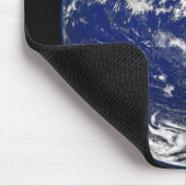 Erde vom Raum Mousepad (Ecke)
