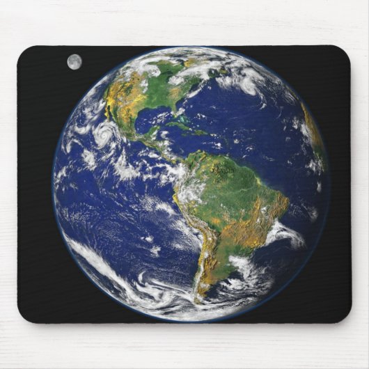 Erde vom Raum Mousepad (Vorne)