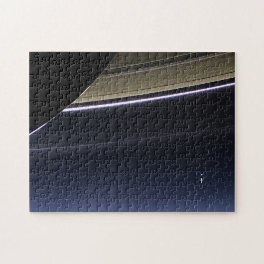 Erde vom Saturn Puzzle (Horizontal)