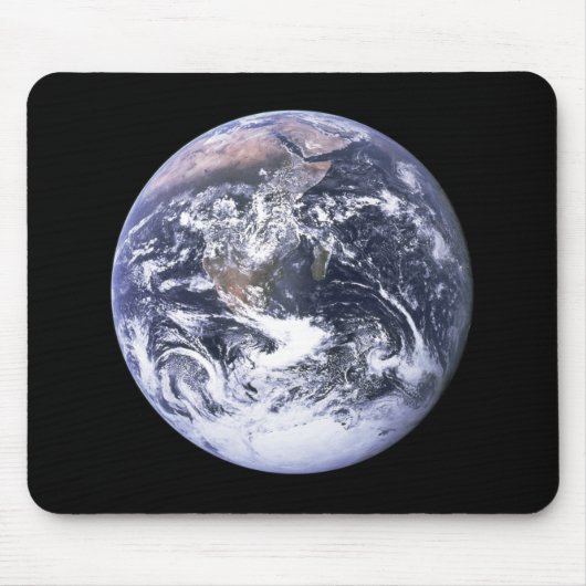 Erde von Apollo 17 Mousepad (Vorne)