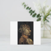 Erde von Giuseppe Arcimboldo Postkarte (Stehend Vorderseite)