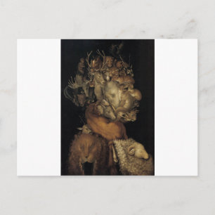 Erde von Giuseppe Arcimboldo Postkarte