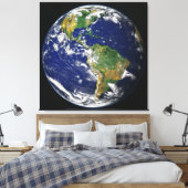 ERDE VON RAUM Custom Fotografy Canvas Print Leinwanddruck (Insitu (Schlafzimmer))