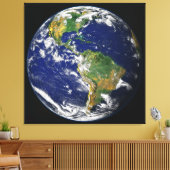 ERDE VON RAUM Custom Fotografy Canvas Print Leinwanddruck (Insitu (Wohnzimmer))