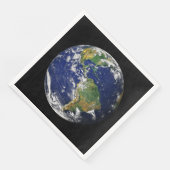 ERDE VON RAUM Custom Paper Napkins Serviette (Ecke)