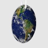 ERDE VON RAUM kundenspezifischer hängender Ornament (Vorderseite)