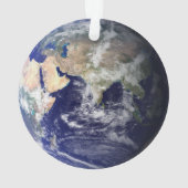 ERDE VON RAUM kundenspezifischer hängender Ornament (Rückseite)