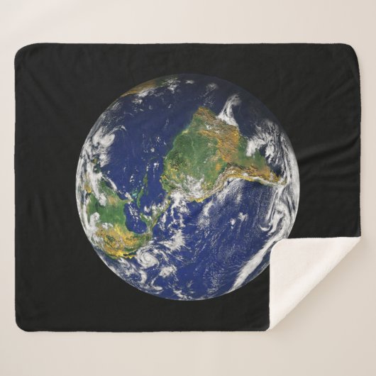 ERDE VON RAUM kundenspezifischer Sherpa Decke Sherpadecke (Vorderseite (Horizontal))