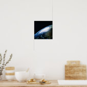 Erde von Satellit 3 Poster (Küche)