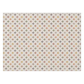  Erde Wald Fleur-de-lis Design Licht  Tischdecke (Vorderseite (Horizontal))