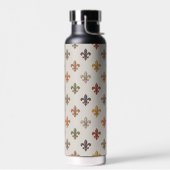 Erde Wald Fleur-de-lis Design Licht Trinkflasche (Links)
