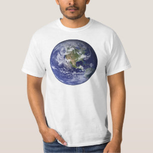 Erde - Western-Hemisphäre T-Shirt