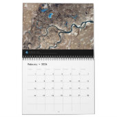 Erde, wie von den Astronauten gesehen Kalender (Feb 2026)