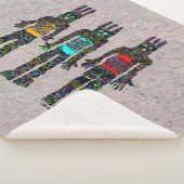Erde Wind und Feuer Sherpadecke (3/4)