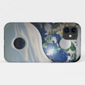 Erde Yin und Yang-Symbol Case-Mate iPhone Hülle (Rückseite (Horizontal))