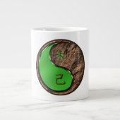 Erde Ziege Jumbo-Tasse (Vorderseite)