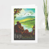 Erde | Zukunftsvisionen der NASA Karte (Vorderseite)