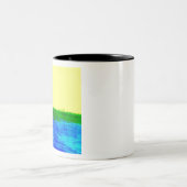 Erde Zweifarbige Tasse (Mittel)