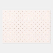 Erdeige Terrakotta-Geschenkverpackungsset Moderne Geschenkpapier Set (Vorderseite 3)