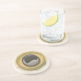 Erdelement Getränkeuntersetzer