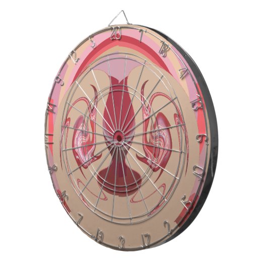 Erdember: Texturierte Tapestry aus Afrika Dartscheibe (Vorderseite rechts)