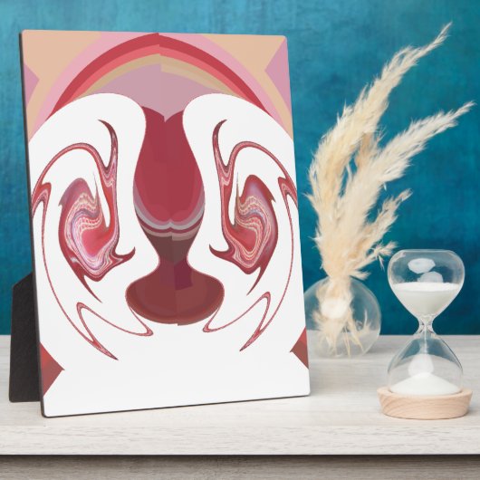 Erdember: Texturierte Tapestry aus Afrika Fotoplatte (Seite)