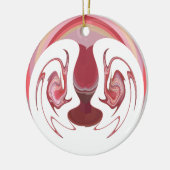 Erdember: Texturierte Tapestry aus Afrika Keramikornament (Links)