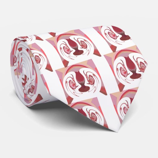 Erdember: Texturierte Tapestry aus Afrika Krawatte (Gerollt)