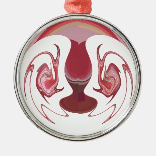 Erdember: Texturierte Tapestry aus Afrika Ornament Aus Metall (Vorne)