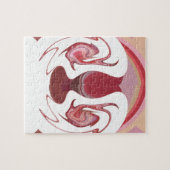 Erdember: Texturierte Tapestry aus Afrika Puzzle (Horizontal)