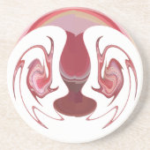 Erdember: Texturierte Tapestry aus Afrika Untersetzer (Vorne)