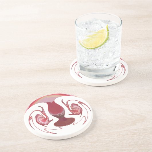 Erdember: Texturierte Tapestry aus Afrika Untersetzer (Seite)