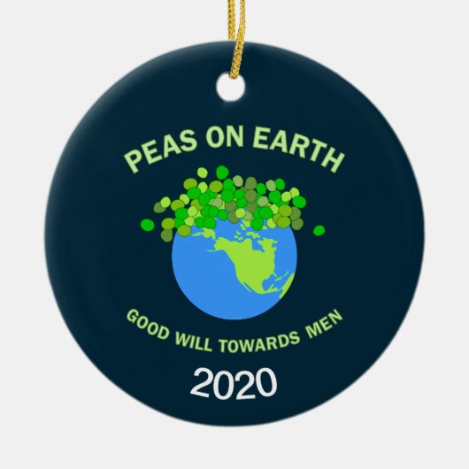 Erden Keramik Ornament (Vorne)