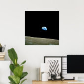 Erden von der Apollo-8-Crew Poster (Heimbüro)