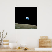 Erden von der Apollo-8-Crew Poster (Küche)