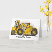 Erdenbauschein Karte (Gelbe Blume)