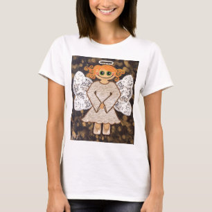Erdengels-Entwurfs-Strappy Spitze T-Shirt